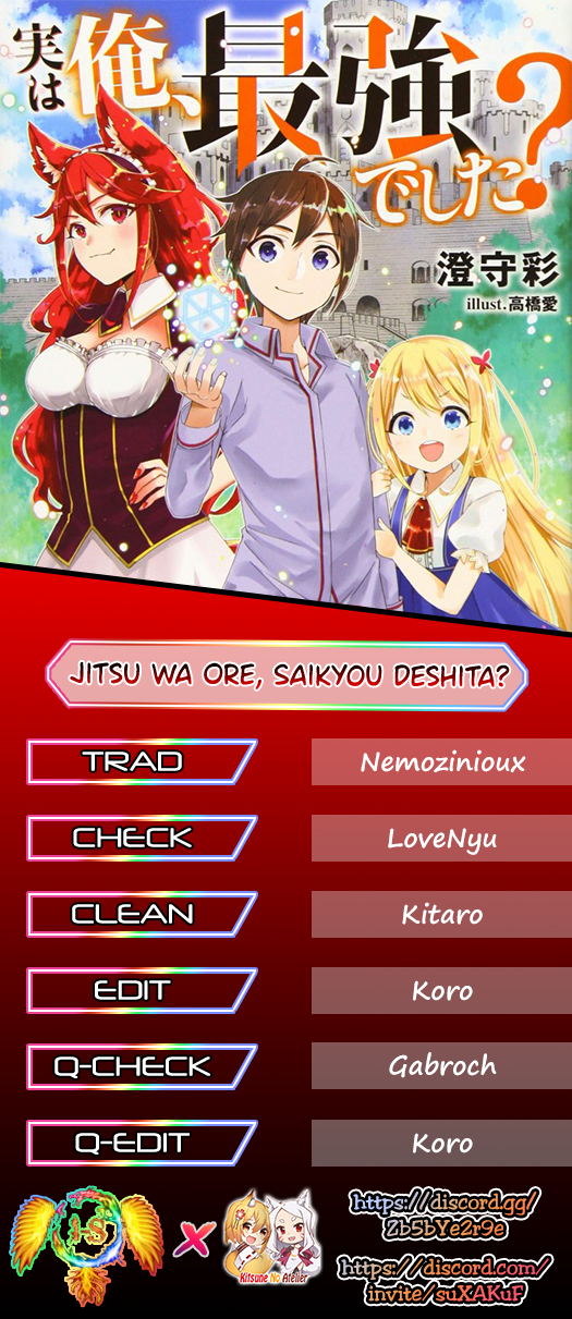 Jitsu Wa Ore Saikyou Deshita Ch 1 Jitsu wa Ore, Saikyou deshita? Vol.1 Ch.7 vf - Manga Scantrad