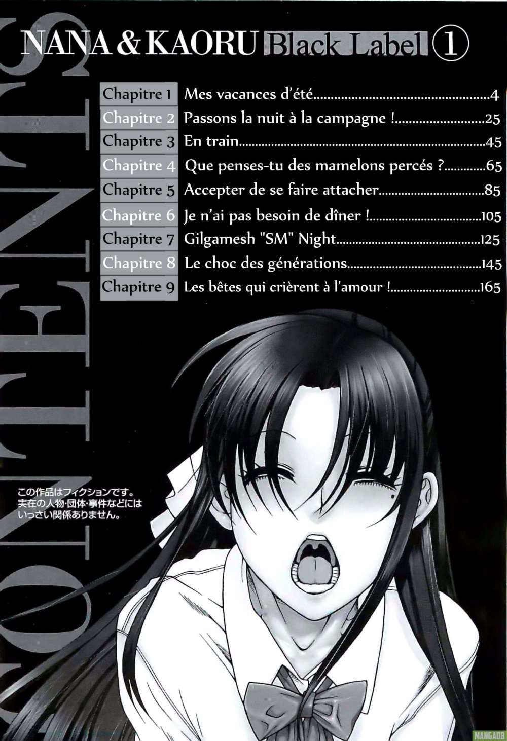 Nana To Kaoru Black Label Manga Nana to Kaoru : Black Label Vol.01 Ch.1 - Mes vacances d'été vf - Manga