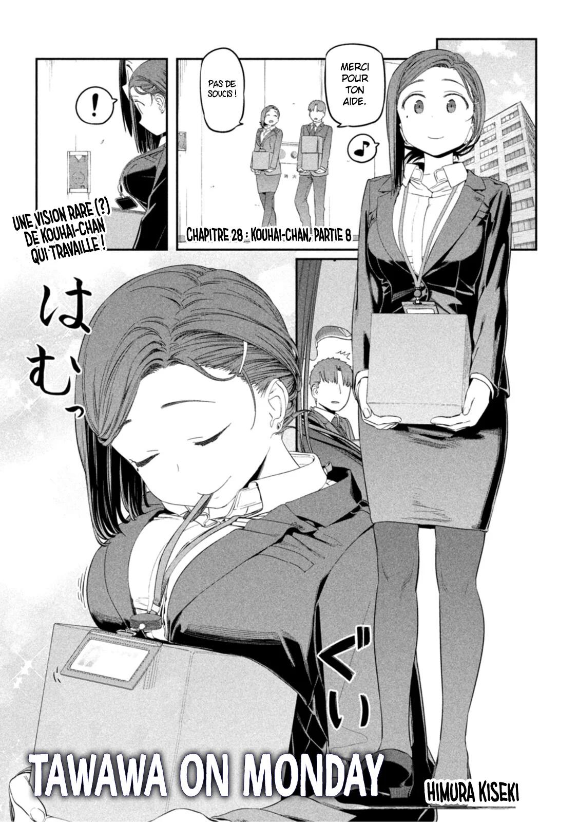 Getsuyoubi no Tawawa Vol.1 Ch.28 - Kouhai-chan, partie 8 vf - Manga Scantrad