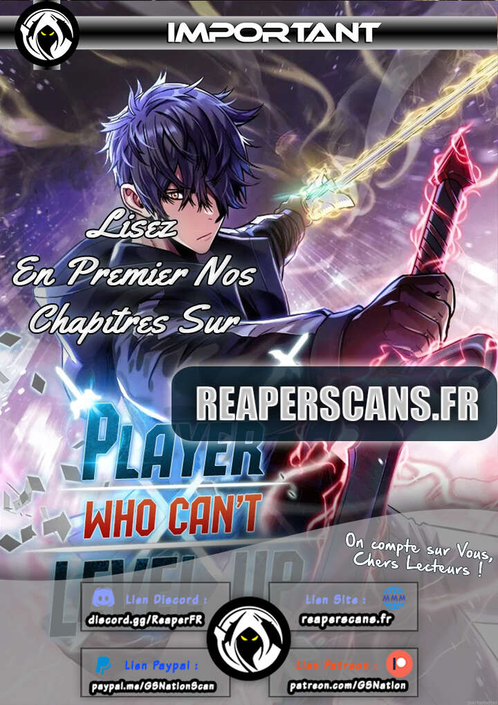 Celui qui ne pouvait pas monter de niveau vf MangaScantrad.io