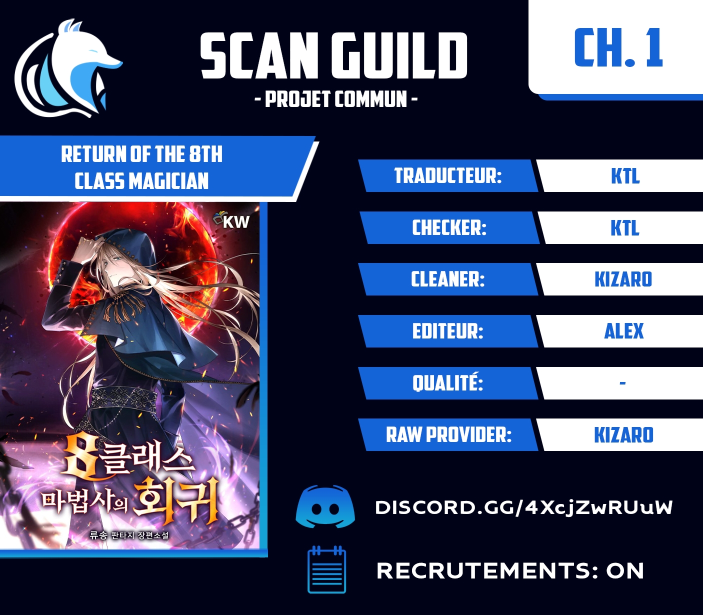 Return Of The 8th Class Magician Ch 1 Return of the 8th class Magician Ch.1 vf - Manga Scantrad