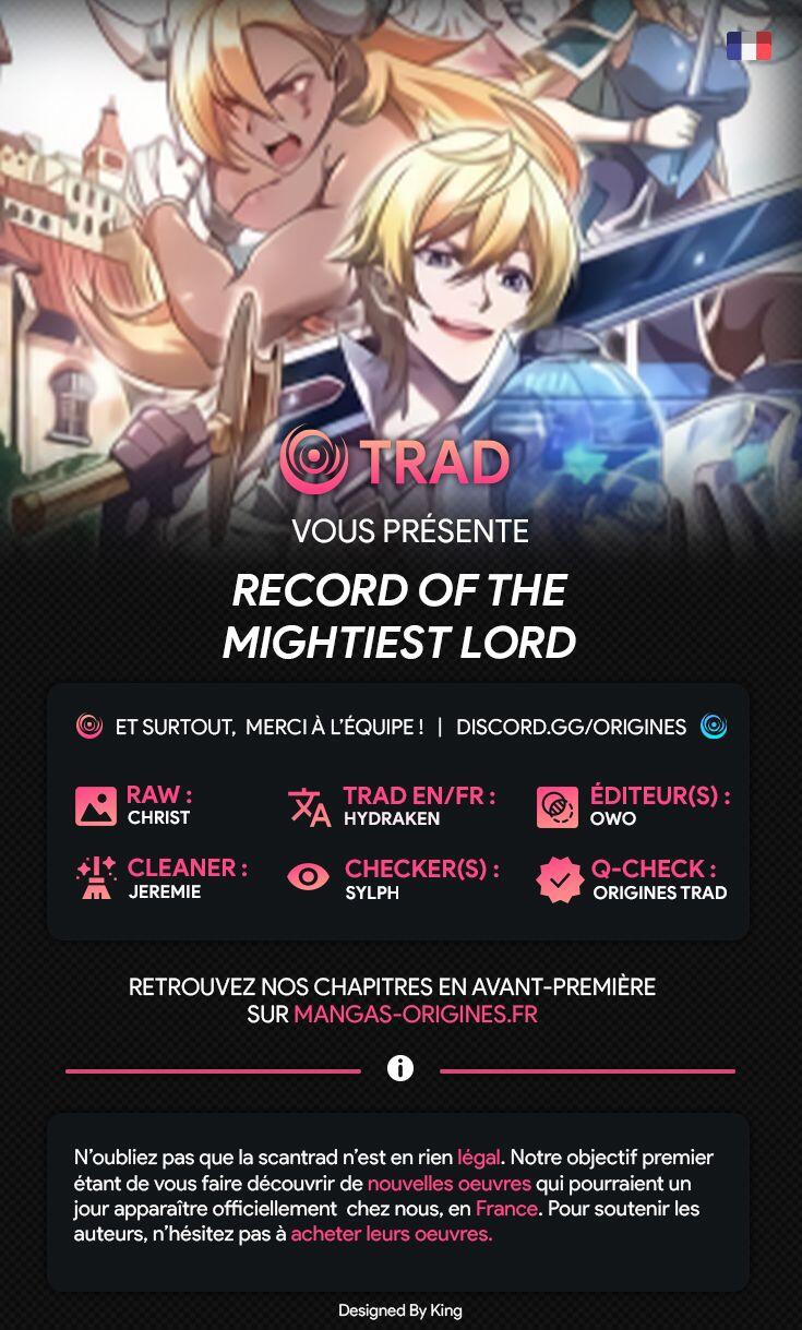 Record Of The Mightiest Lord Manga Record of The Mightiest Lord Ch.9 vf - Manga Scantrad