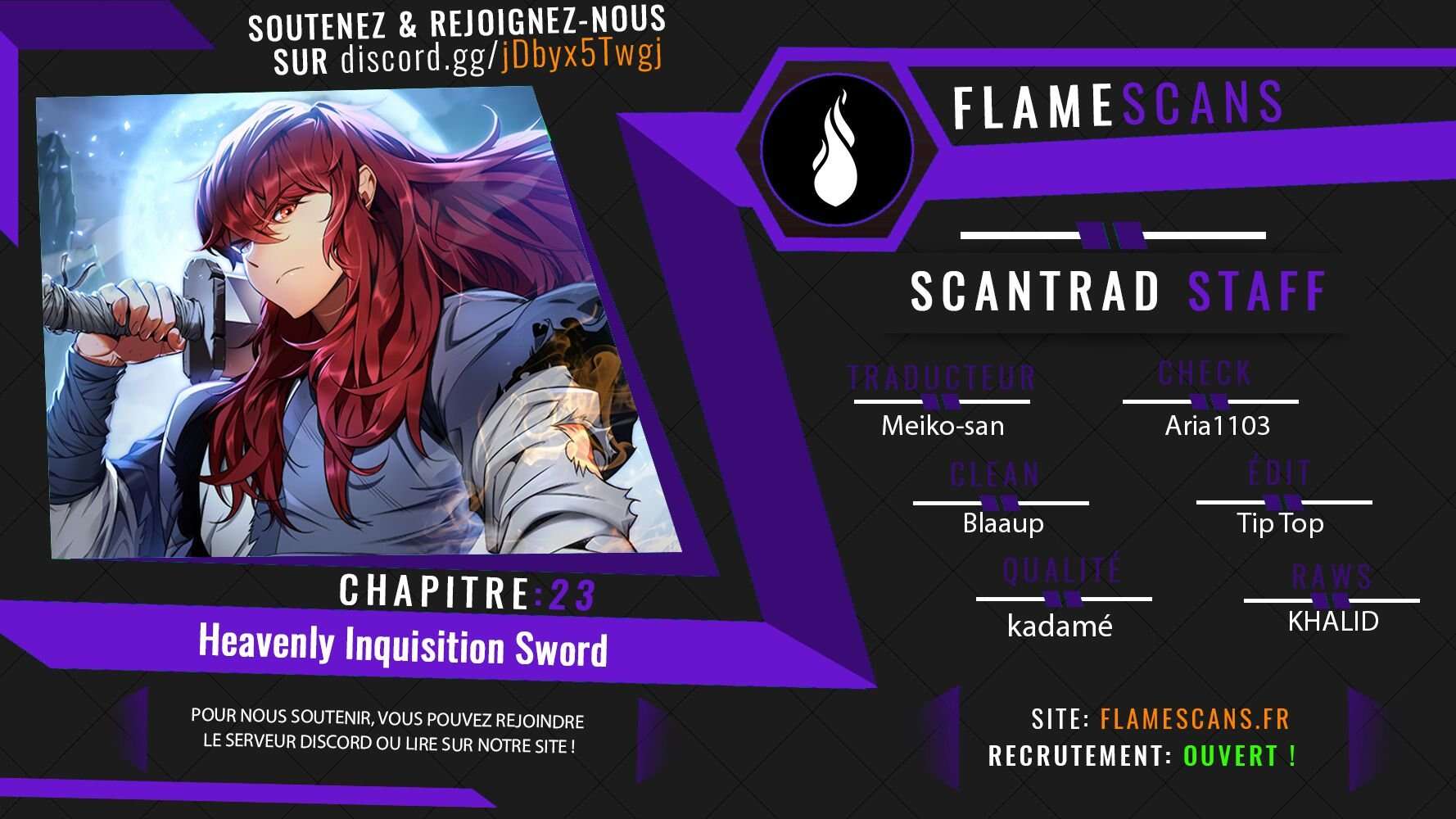 Heavenly Inquisition Sword Chapter 23