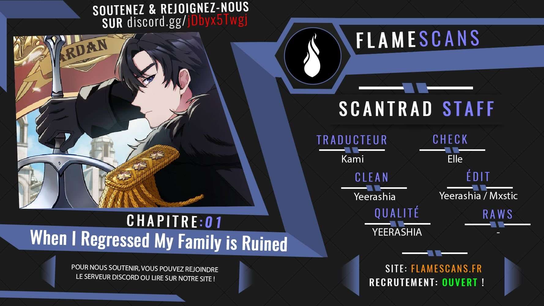 I Regressed To My Ruined Family Chapter 1