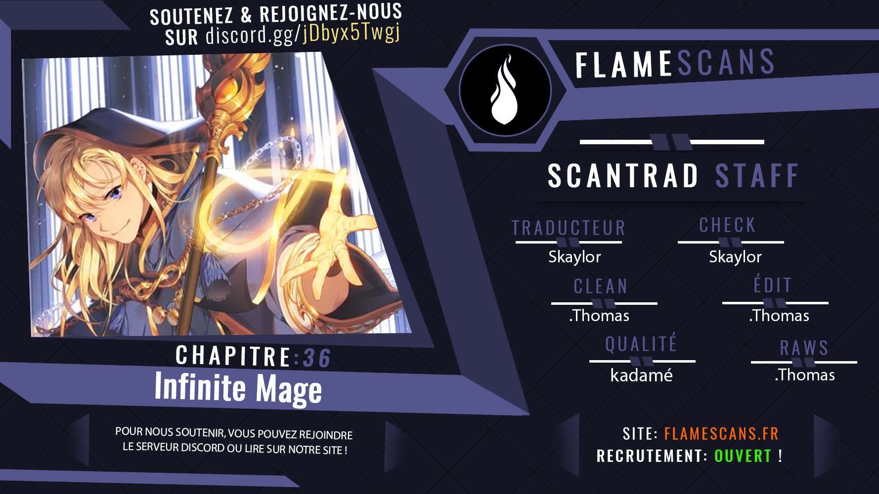 Infinite Wizard Scan 21 Infinite Wizard Chapitre 36 vf - Manga Scantrad