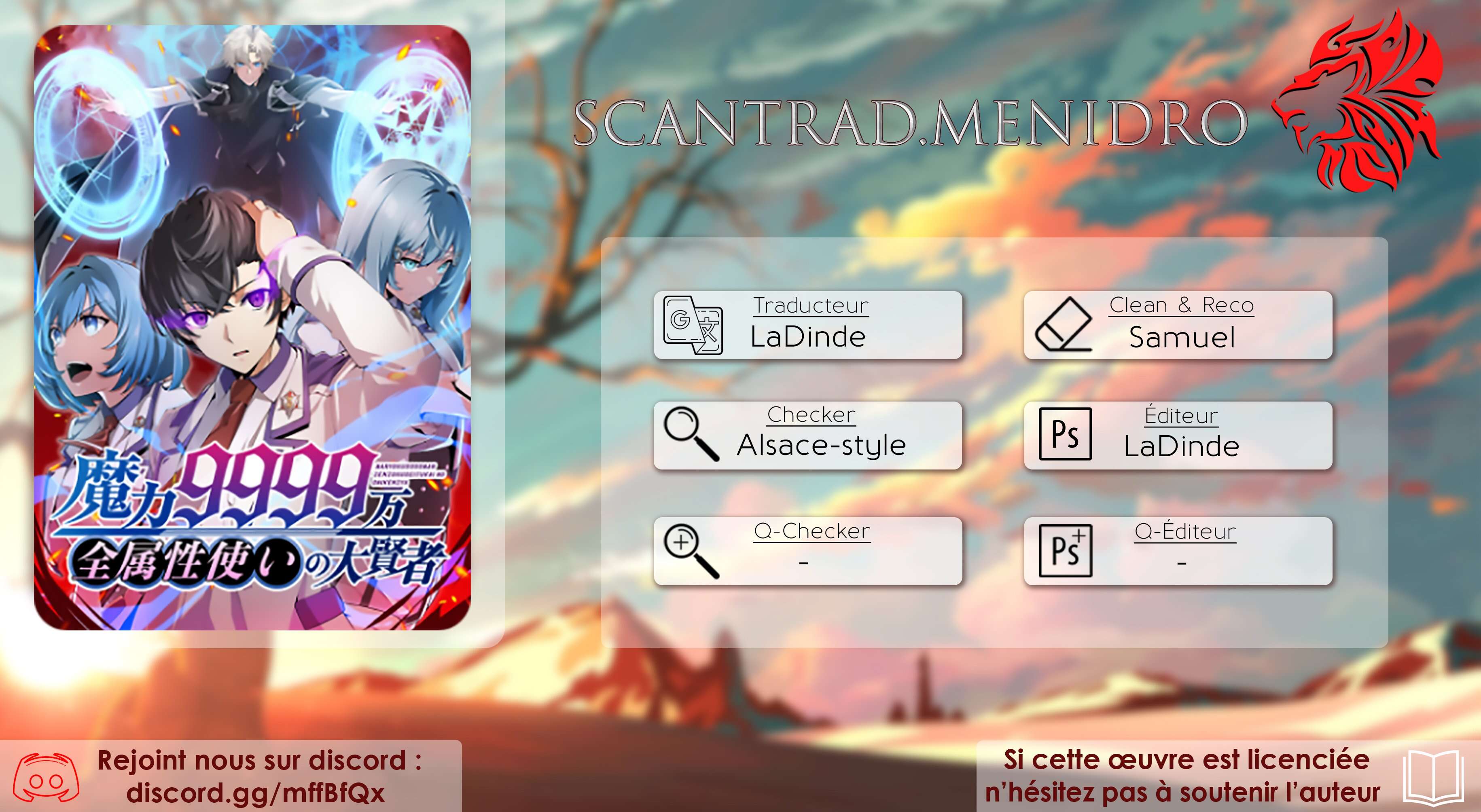 Magic Level 99990000 All attribute Great Sage Chapter 1 Magic Level 99990000 All-Attribute Great Sage Chapitre 1 vf - Manga
