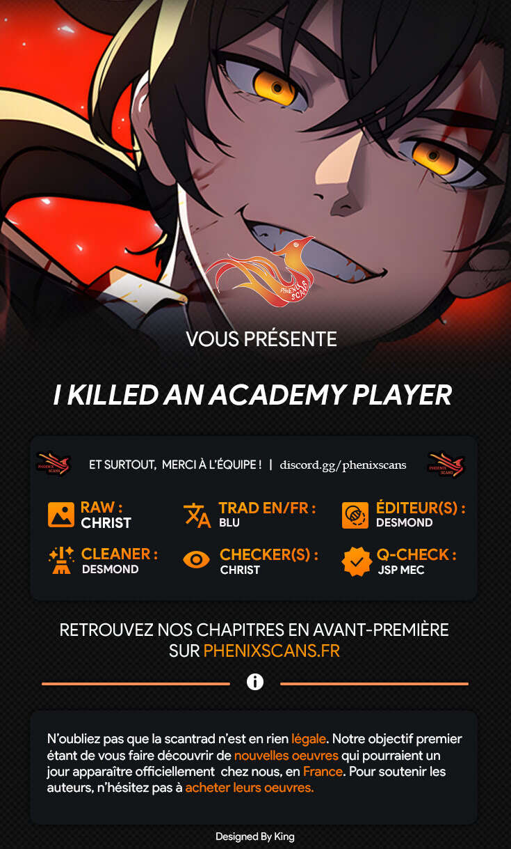 I Killed the Player of the Academy vf | Manga-Scantrad.io